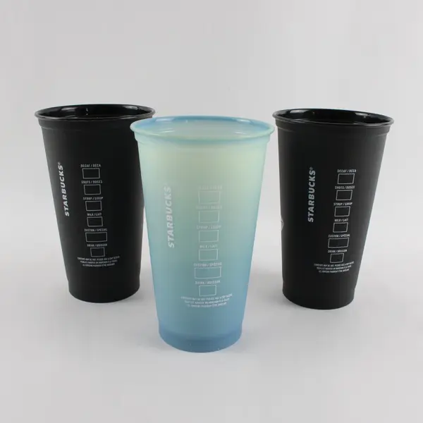 Starbucks Reusable Cups Set of 3 Christmas Rose Collectible