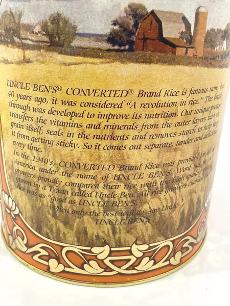 1983 Uncle Ben's Rice 40th Anniversary Limited Edition Tin