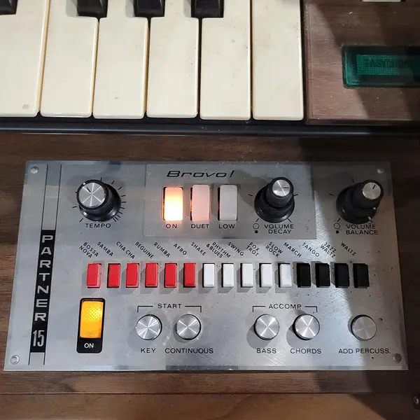 Farfisa Partner 15 Vintage Dual Manual Organ w/ Pedalboard - Local Pickup Only
