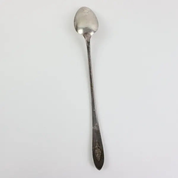 Lot of 3 WM A Rogers Oneida Vintage Lady Stuart Silverplate Iced Tea Spoons 7.5"