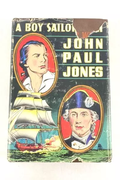 Vintage 1946 A Boy Sailor With John Paul Jones Hardcover Book HC Thomas Whitman