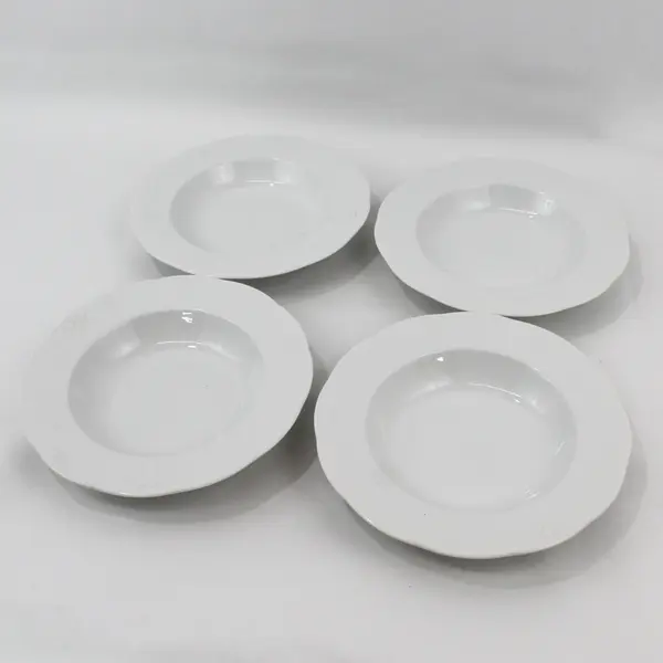 Set of 4 Studio Nova PETITE LILY 9” Rimmed Soup Bowls M3201