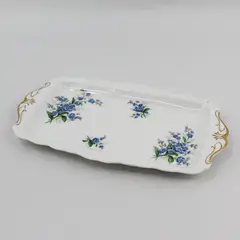 Royal Albert Forget Me Not Bone China 11.5" Rectangular Sandwich Tray