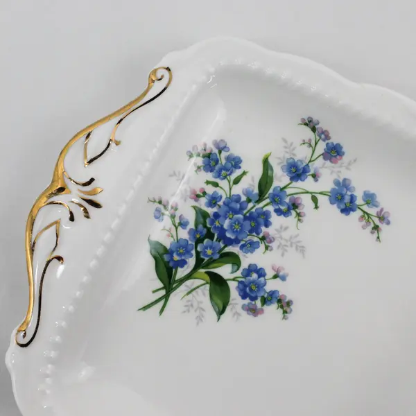 Royal Albert Forget Me Not Bone China 11.5" Rectangular Sandwich Tray