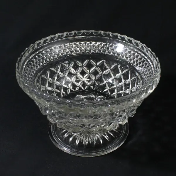 Vintage Anchor Hocking Wexford Candy Dish And Lid