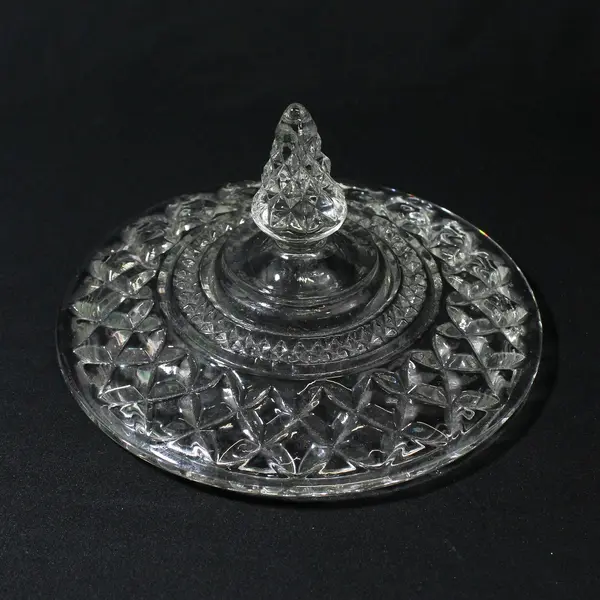 Vintage Anchor Hocking Wexford Candy Dish And Lid