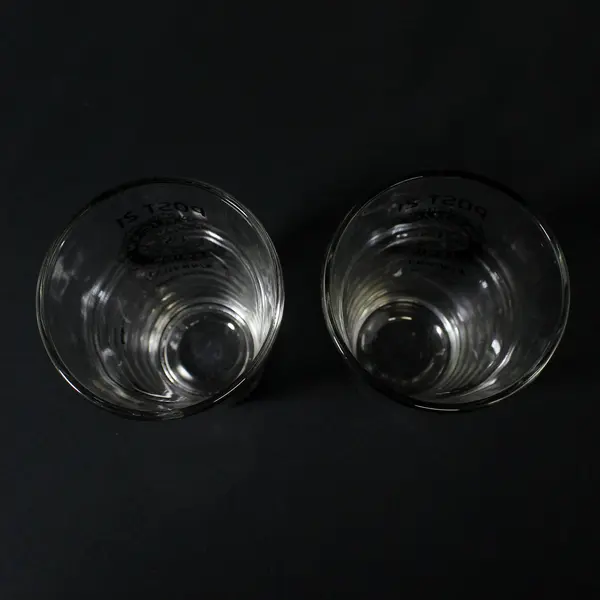 Set of 2 American Legion Post 21 Oregon Brews BBQ Father's Day Pint Glasses