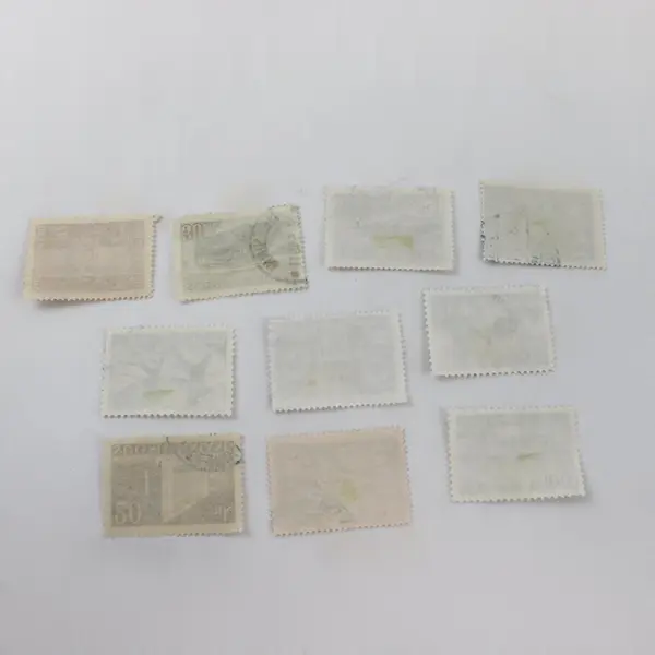 Lot Of 10 Finland Commemorative Stamps 1930-1950s Used