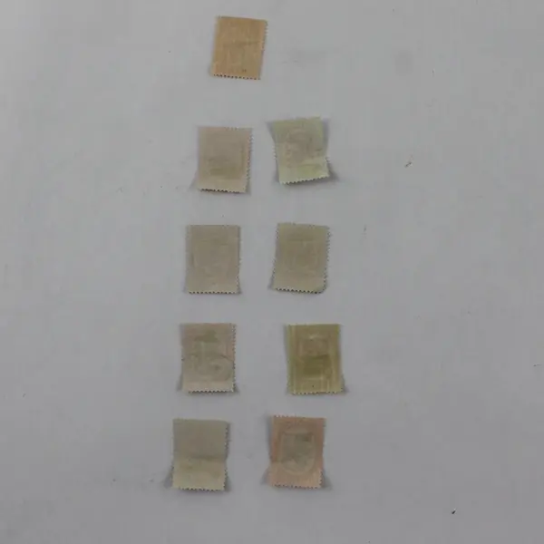 Lot Of 9 Finland 1917-1930 Coat Of Arms Stamps Used