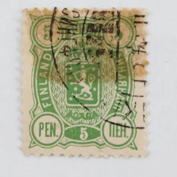 Lot Of 2 Finland Russian Empire Stamps Used