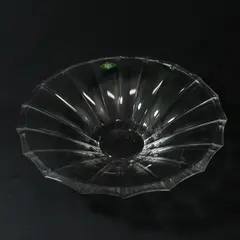  Shannon Crystal Italy Fluted And Paneled Bowl 13"