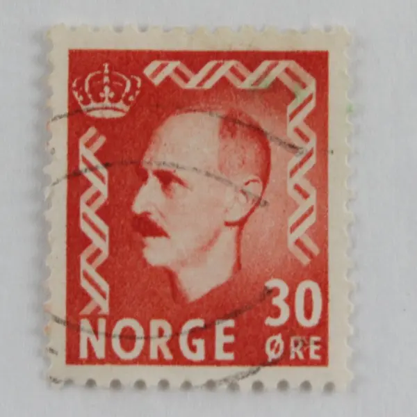 Lot of 24 Norway Mixed Stamps 1940s-1960s Used
