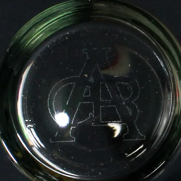 Lot of 2 Golden Valley Brewery 20th Anniversary Beer Glasses 