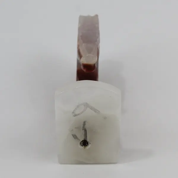Banded  Onyx Horse Head Bookend 6"