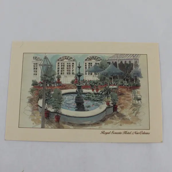 Vintage Royal Sonesta Hotel New Orleans Louisiana Postcard