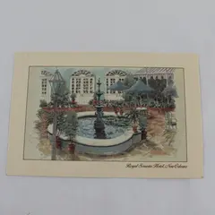 Vintage Royal Sonesta Hotel New Orleans Louisiana Postcard
