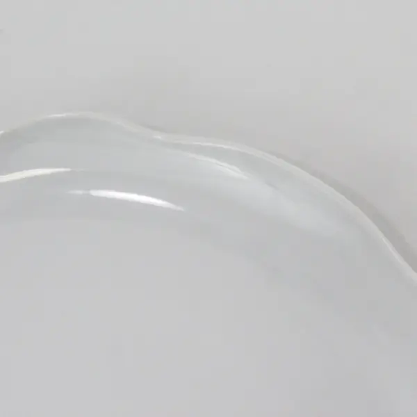 Freddi Scalloped Rim White Plate Made In Japan 10.5"