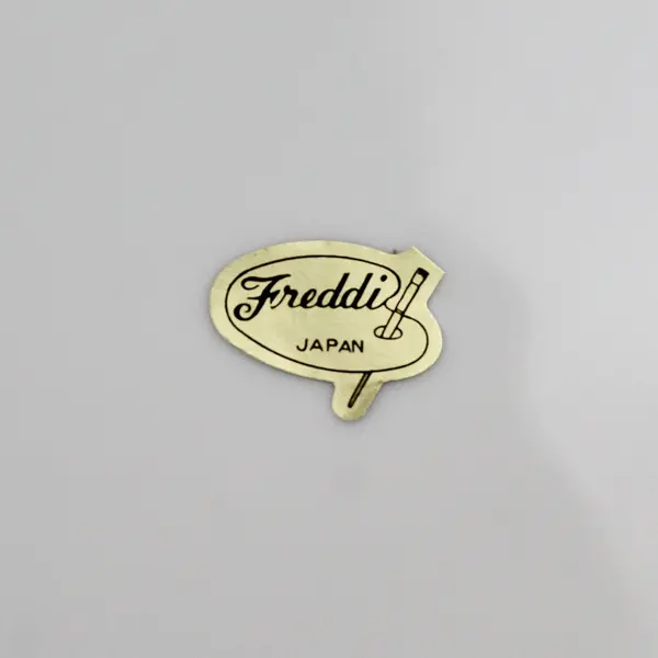 Freddi Scalloped Rim White Plate Made In Japan 10.5"
