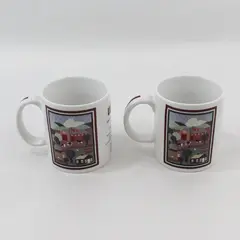 2 Otagiri Shirley Perryman Missouri Memory Quilt Museum Amer Folk Art Mugs