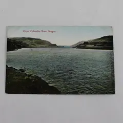 Vintage Upper Columbia River Oregon Color Litho Postcard