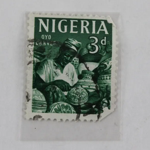 Lot Of 6 Nigeria Commemorative Stamps 1960s Used