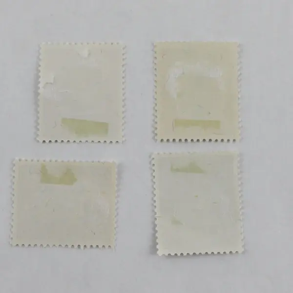 Lot Of 4 Luxembourg Caritas Welfare Fund Stamps 1960s Mint Hinged