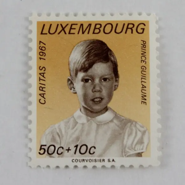 Lot Of 4 Luxembourg Caritas Welfare Fund Stamps 1960s Mint Hinged