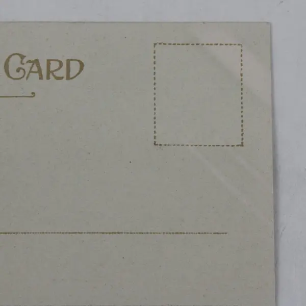 Vintage Post Office Victoria British Columbia Canada Litho Postcard