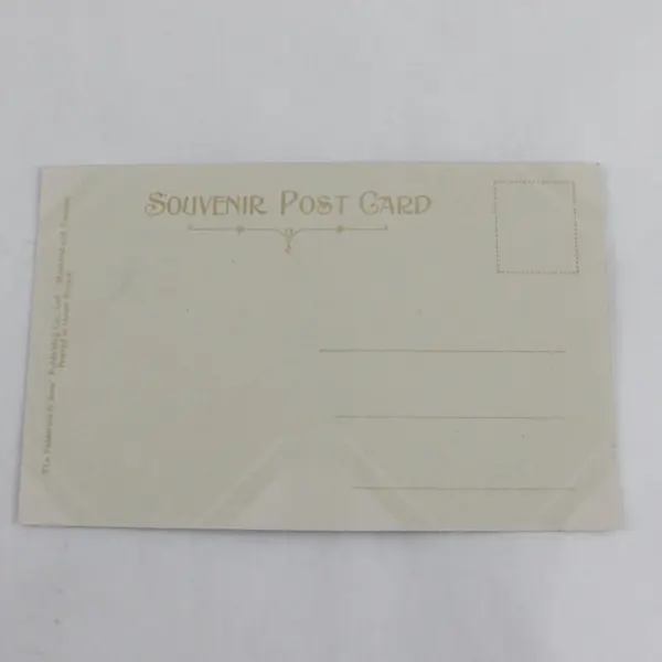 Vintage Government Buildings Victoria British Columbia Canada Litho Postcard
