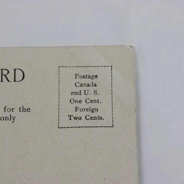 Vintage Government Buildings Victoria British Columbia Canada Litho Postcard