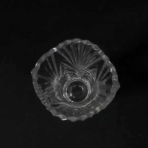 Mikasa 4.75 Inch Accent Crystal Bud Vase Made In Japan 