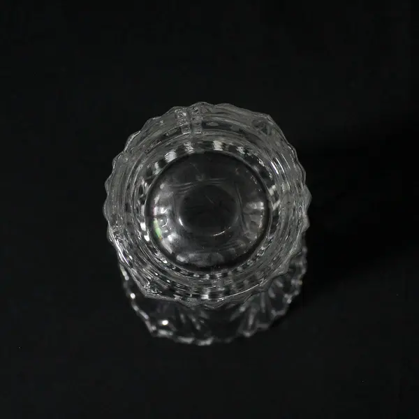 Mikasa 4.75 Inch Accent Crystal Bud Vase Made In Japan 