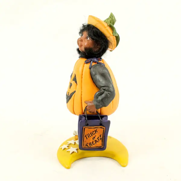Li'l Bits Deb Wood Alexis Anna Halloween Trick-or-Treat Girl Figurine 1998