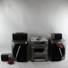 Panasonic SA-AK57 5 Disc Compact Shelf Stereo System Tested w/ Remote