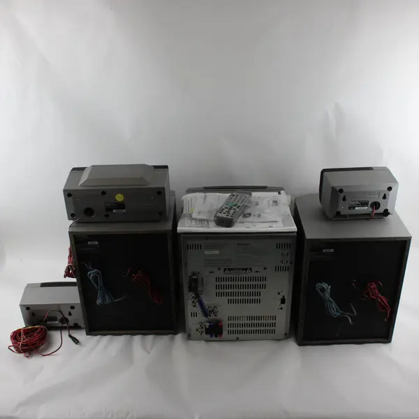 Panasonic SA-AK57 5 Disc Compact Shelf Stereo System Tested w/ Remote