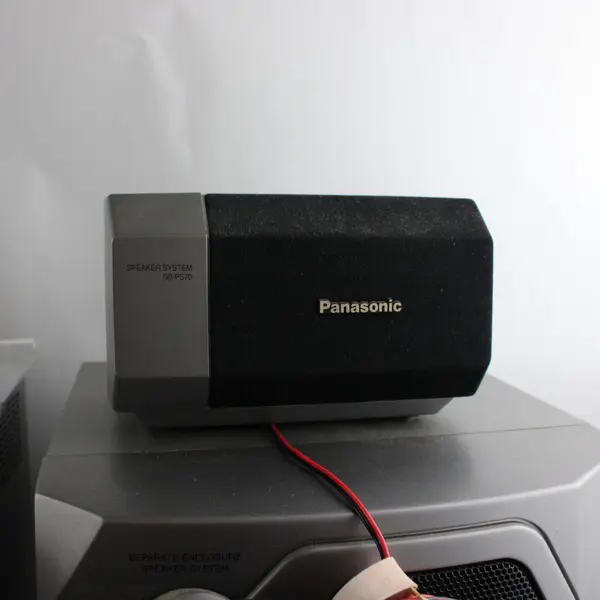 Panasonic SA-AK57 5 Disc Compact Shelf Stereo System Tested w/ Remote