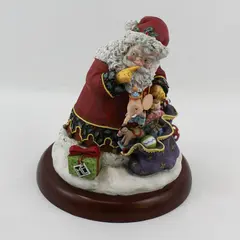 Vintage 1999 Mary Engelbreit  “Christmas Wonder” Santa Figurine 10.5" Tall