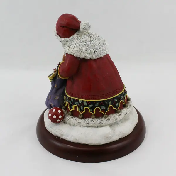 Vintage 1999 Mary Engelbreit  “Christmas Wonder” Santa Figurine 10.5" Tall