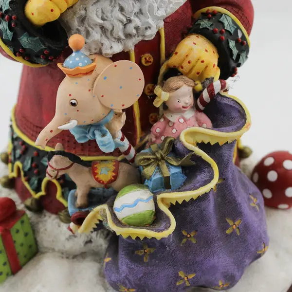 Vintage 1999 Mary Engelbreit  “Christmas Wonder” Santa Figurine 10.5" Tall