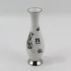 Gerold Porzellan 25th Anniversary Vase Bavaria West Germany