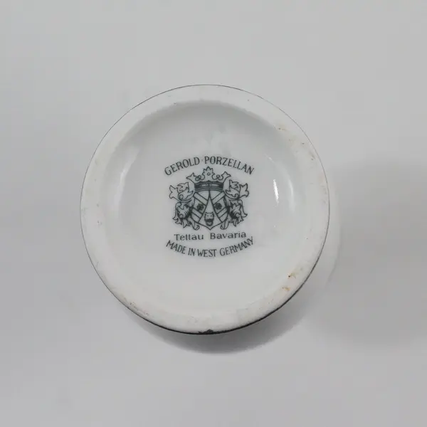 Gerold Porzellan 25th Anniversary Vase Bavaria West Germany