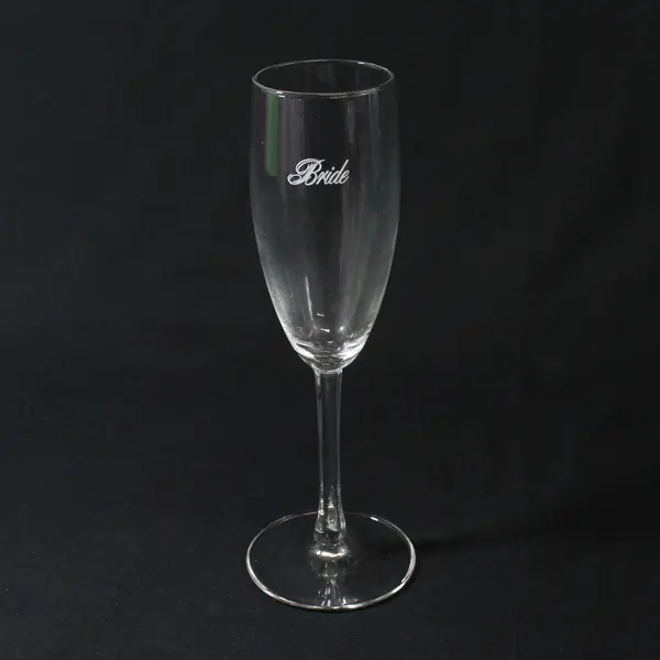 Crystal Bride And Groom Champagne Flutes 8.25"