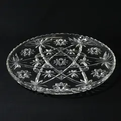 Anchor Hocking Prescut Clear 11" Platter