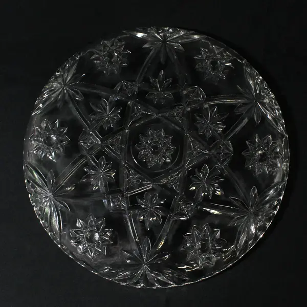 Anchor Hocking Prescut Clear 11" Platter