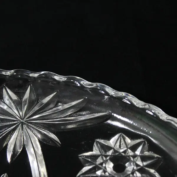 Anchor Hocking Prescut Clear 11" Platter