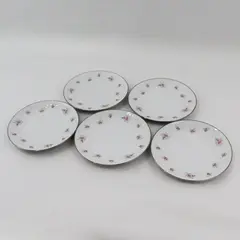 Set of 5 Noritake Mabel  Bread And Butter Plates 6357