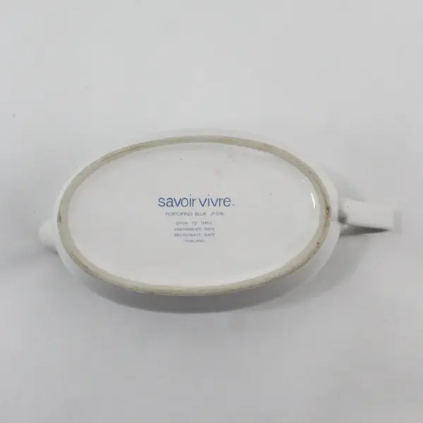 Savoir Vivre Portofino Blue Gravy Boat