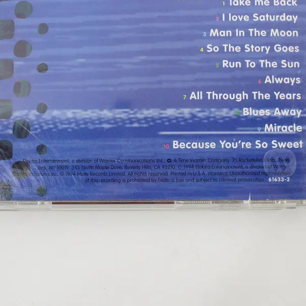 I Say I Say I Say Erasure (CD)