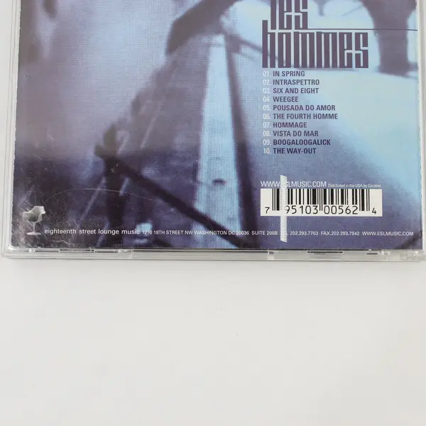 Les Hommes CD 2002 Eighteenth Street Lounge Music ESL056