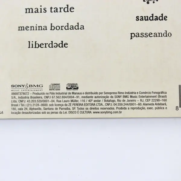 Sou by Marcelo Camelo (CD, 2008)